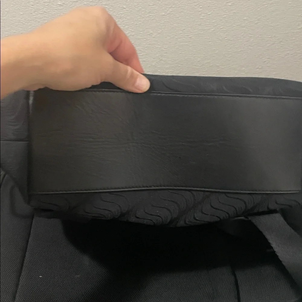 Smythson Black Travel Backpack - Sleek Everyday Bag